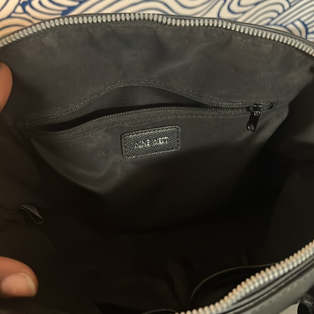 Nine West Black Dome Satchel Bag - Picture 7 of 7